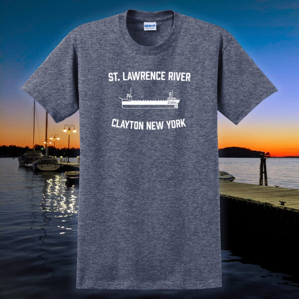 clayton new york st. lawrence tee shirt