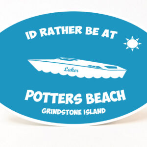 Potters Beach Sticker