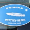 potters beach sticker